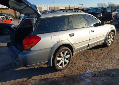 2006 Subaru Outback 2.5I from USA, damaged, VIN 4S4BP61C167329270